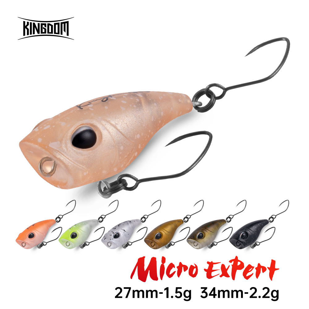 Fishing Lure Popper - Kingdom Micro Expert Topwater Popper 1,5g