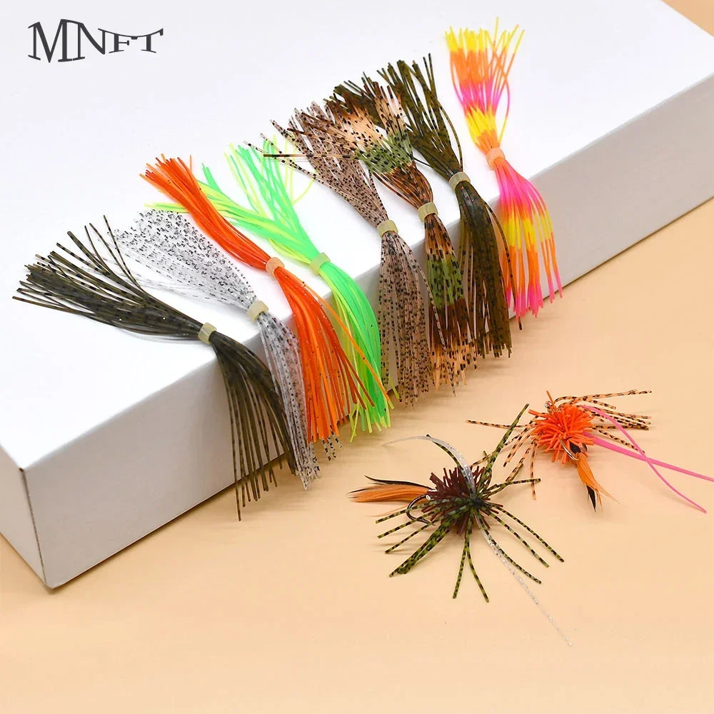 Fishing Lure Spinnerbait - MNFT 8 wiązek 13cm długość materiał