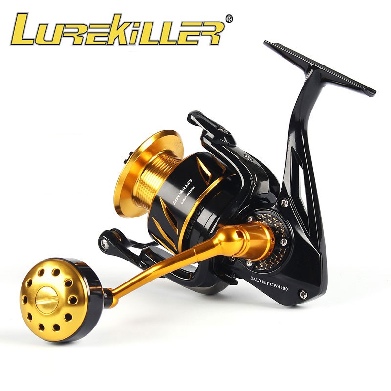 Abu Garcia Reel Revo - Lurekiller Saltist CW Całkowicie Metalowy Kołowrotek
