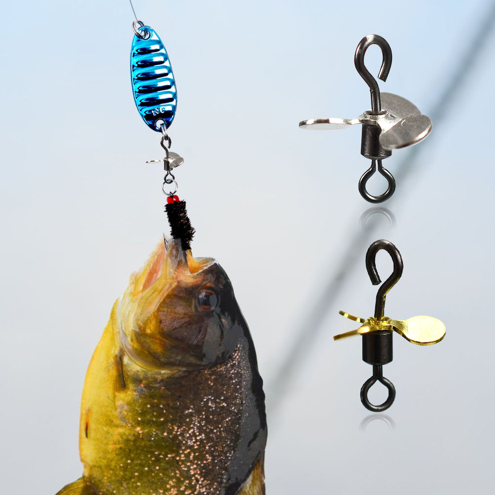 20 szt. Spiralne ostrze śmigła – Fishing Lure Blade Bait recenzja i cena